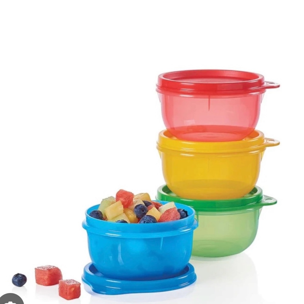 NEW (NIP) Tupperware Ideal Li’l Bowls, 4 piece set